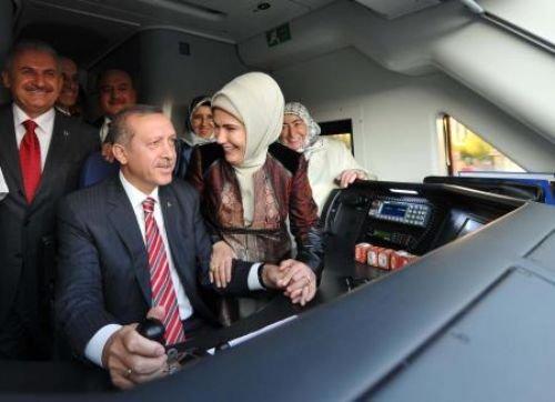 Erdoğan Yüksek Hızlı Tren'i test etti - Resim 9