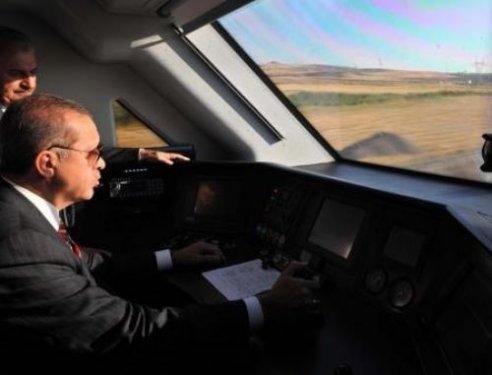 Erdoğan Yüksek Hızlı Tren'i test etti - Resim 7