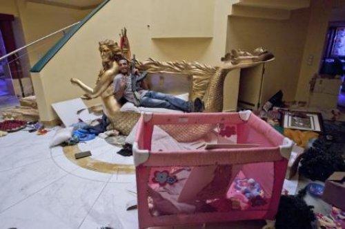 Kaddafi ve ailesinin çok özel fotoğrafları