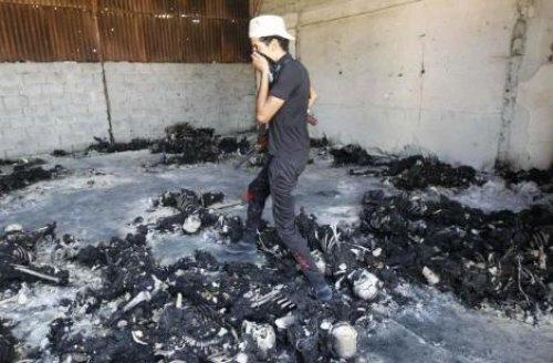 Trablus'ta kan donduran insan mezbahası - Resim 1