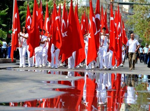 30 Ağustos Zafer Bayramı tüm yurtta coşkuyla kutlandı