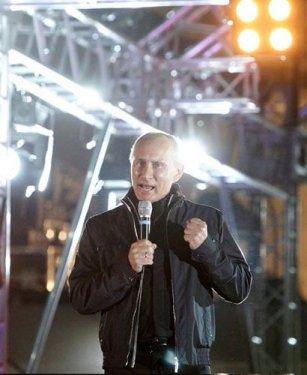 Putin'den motosiklet şov  - Resim 5