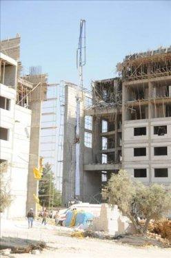 Kilis'te yurt inşaatı çöktü