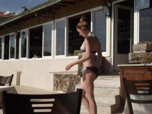 Wilma Elles bikinili görüntülendi - Resim 1