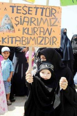 Şanlıurfa'da kızları okula 'tesettürlü gönderin' çağrısı