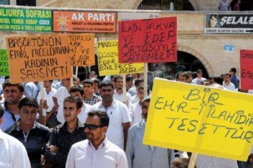 Şanlıurfa'da kızları okula 'tesettürlü gönderin' çağrısı
