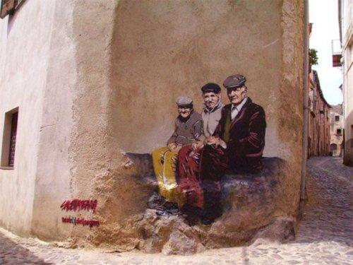 Sokak boyama sanatı - Resim 17