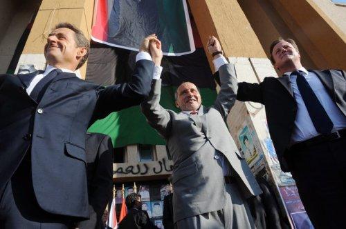 Sarkozy ve Cameron Bingazi'de  - Resim 2