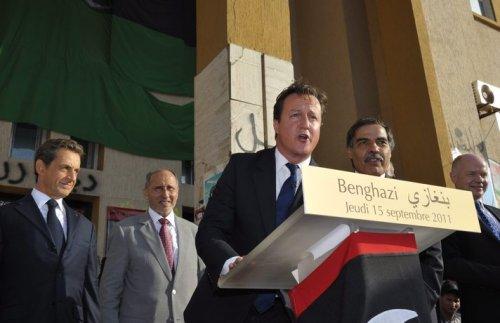 Sarkozy ve Cameron Bingazi'de  - Resim 6