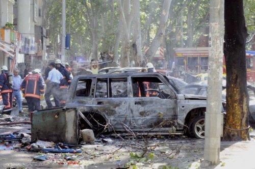 Ankara'daki patlamadan kareler 