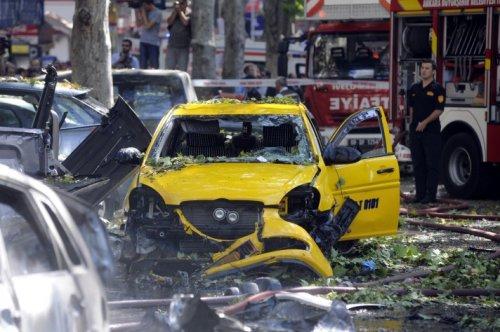 Ankara'daki patlamadan kareler 