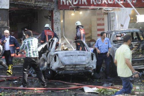 Ankara'daki patlamadan kareler 