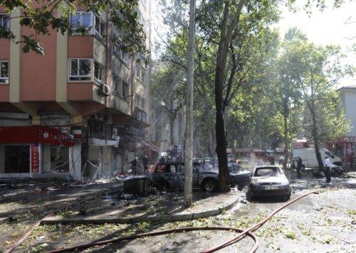 Ankara'daki patlamadan kareler 