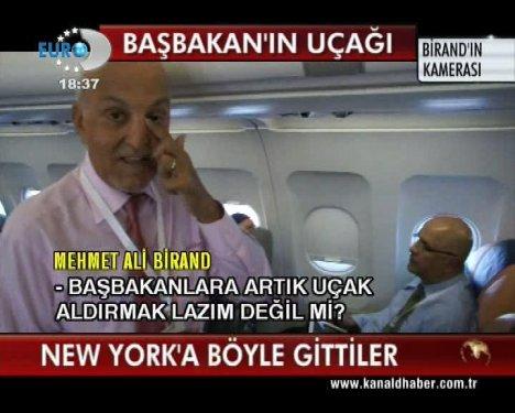 Kameraman Birand Başbakan'ın uçağında - Resim 10