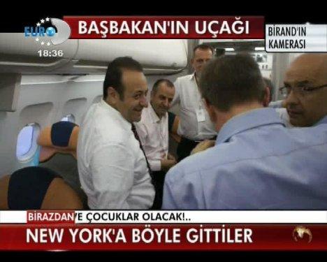 Kameraman Birand Başbakan'ın uçağında - Resim 5