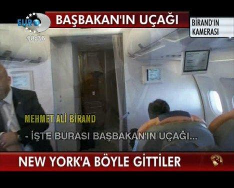 Kameraman Birand Başbakan'ın uçağında - Resim 2