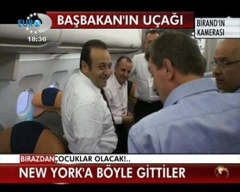 Kameraman Birand Başbakan'ın uçağında - Resim 6