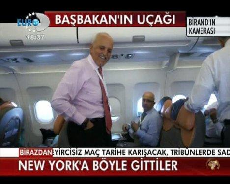 Kameraman Birand Başbakan'ın uçağında - Resim 17