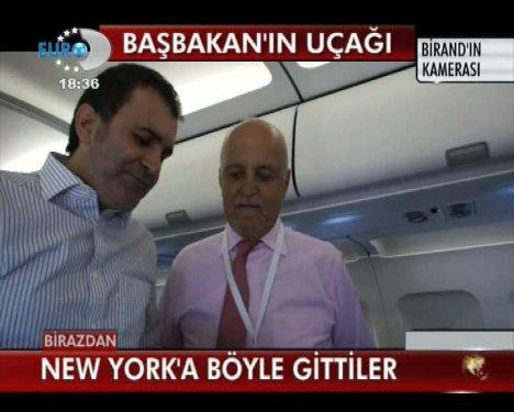 Kameraman Birand Başbakan'ın uçağında - Resim 4