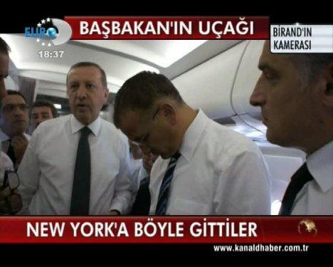 Kameraman Birand Başbakan'ın uçağında - Resim 8