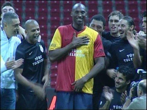 Kobe Bryant Galatasaray antrenmanında