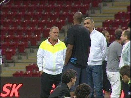 Kobe Bryant Galatasaray antrenmanında