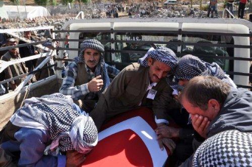 Şırnak şehidini uğurladı