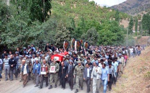 Şırnak şehidini uğurladı