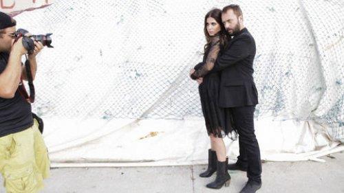 Selma Ergeç ve Okan Yalabık'tan aşk pozları