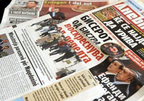 Başbakan Erdoğan Makedon basınında - Resim 1