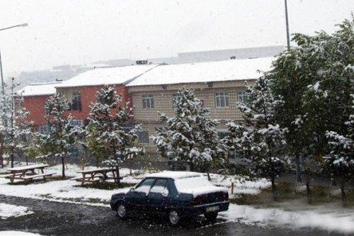 Ardahan'da şiddetli kar yağışı  - Resim 15