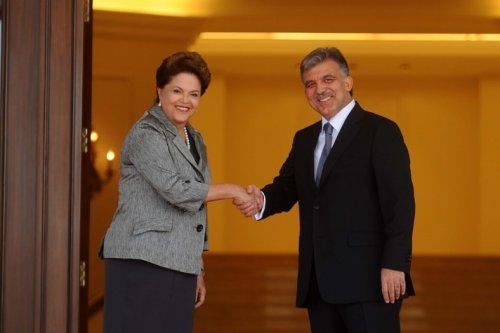 Brezilya Devlet Başkanı Çankaya'da - Resim 1