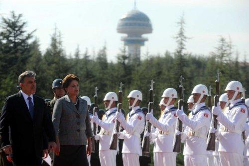 Brezilya Devlet Başkanı Çankaya'da - Resim 2