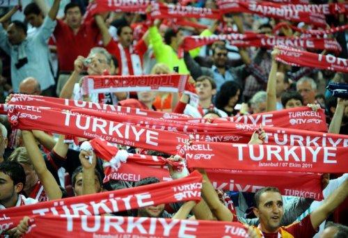 Türkiye-Almanya maçından kareler - Resim 4