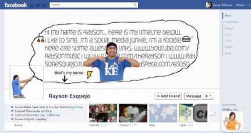 Facebook'ta yaratıcı profiller - Resim 9