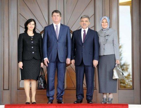Arnavut lider Çankaya Köşk'ünde