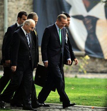 Başbakan Erdoğan gülerken görüntülendi