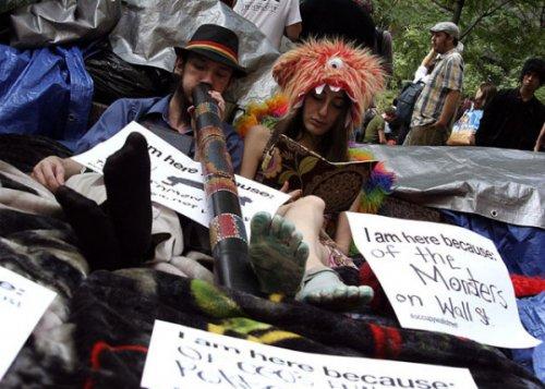 Dünya kapitalizmi protesto etti