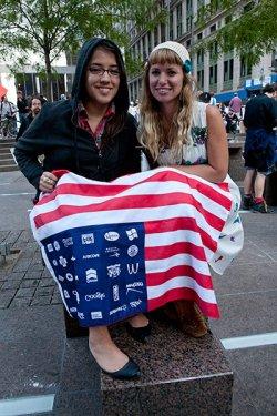 Dünya kapitalizmi protesto etti