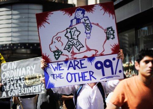 Dünya kapitalizmi protesto etti