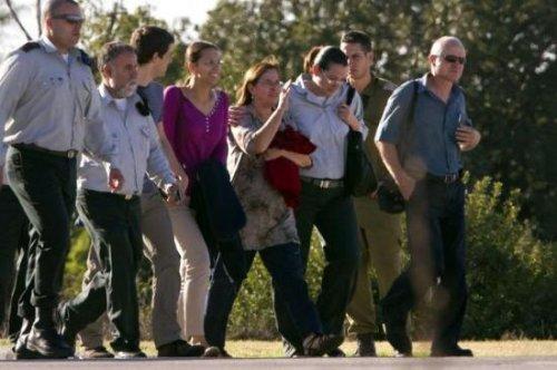 Filistinli tutuklular Refah Kapısı'na böyle geldi