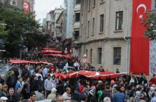 Tüm Türkiye 24 şehidi için ayakta - Resim 99