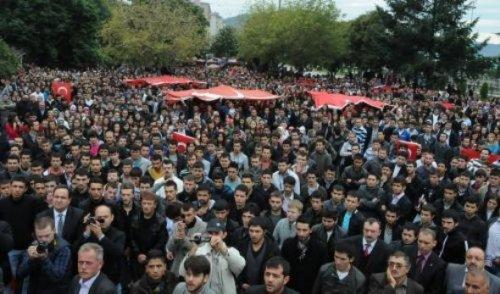 Tüm Türkiye 24 şehidi için ayakta - Resim 107