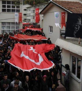 Tüm Türkiye 24 şehidi için ayakta - Resim 103