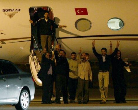 İsrail'in serbest bıraktığı Filistinliler Türkiye'de  - Resim 7