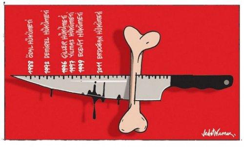 24 şehit karikatürlerin gündeminde 