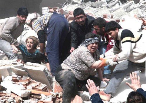 10 fotoda Van depremi