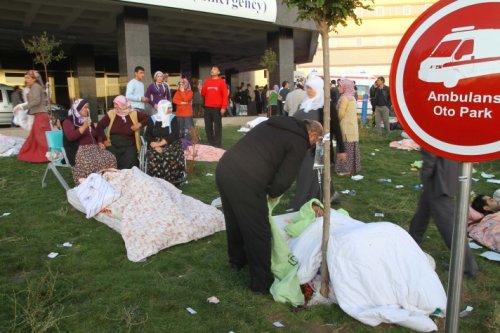 Van depreminden son görüntüler