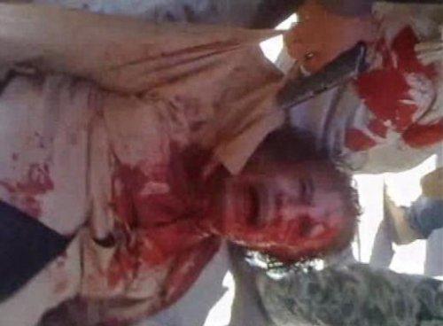 Kaddafi'nin öldürüldüğü o an