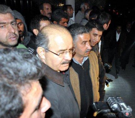 Erdoğan inceleme yaparken deprem oldu